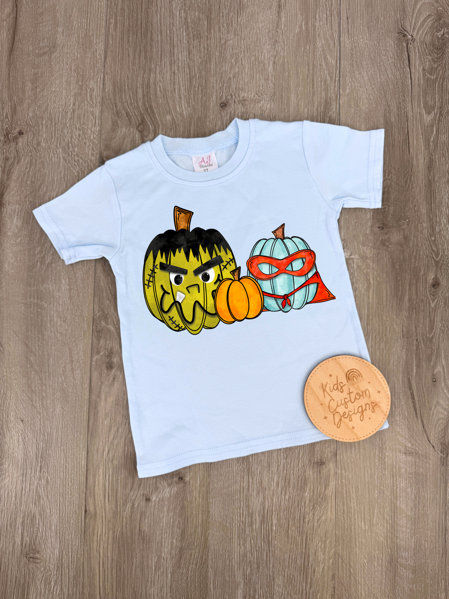 Costume Pumpkins KIDS 8.5in DTF Transfer