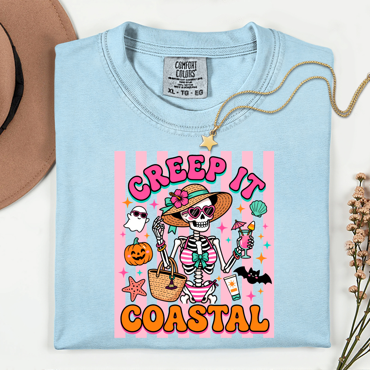 ADULT Creep it Coastal 11 inch DTF TRANSFER