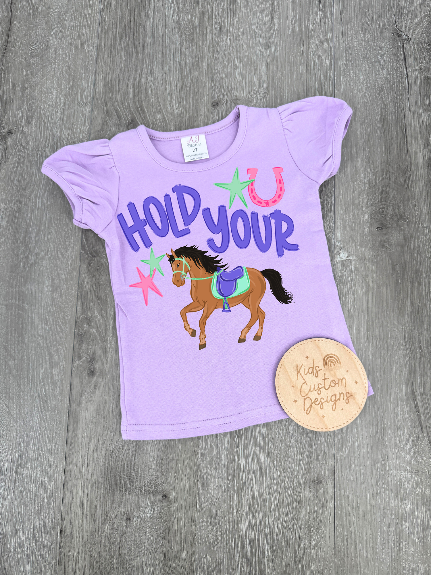 KIDS Hold your horses DTF Transfer