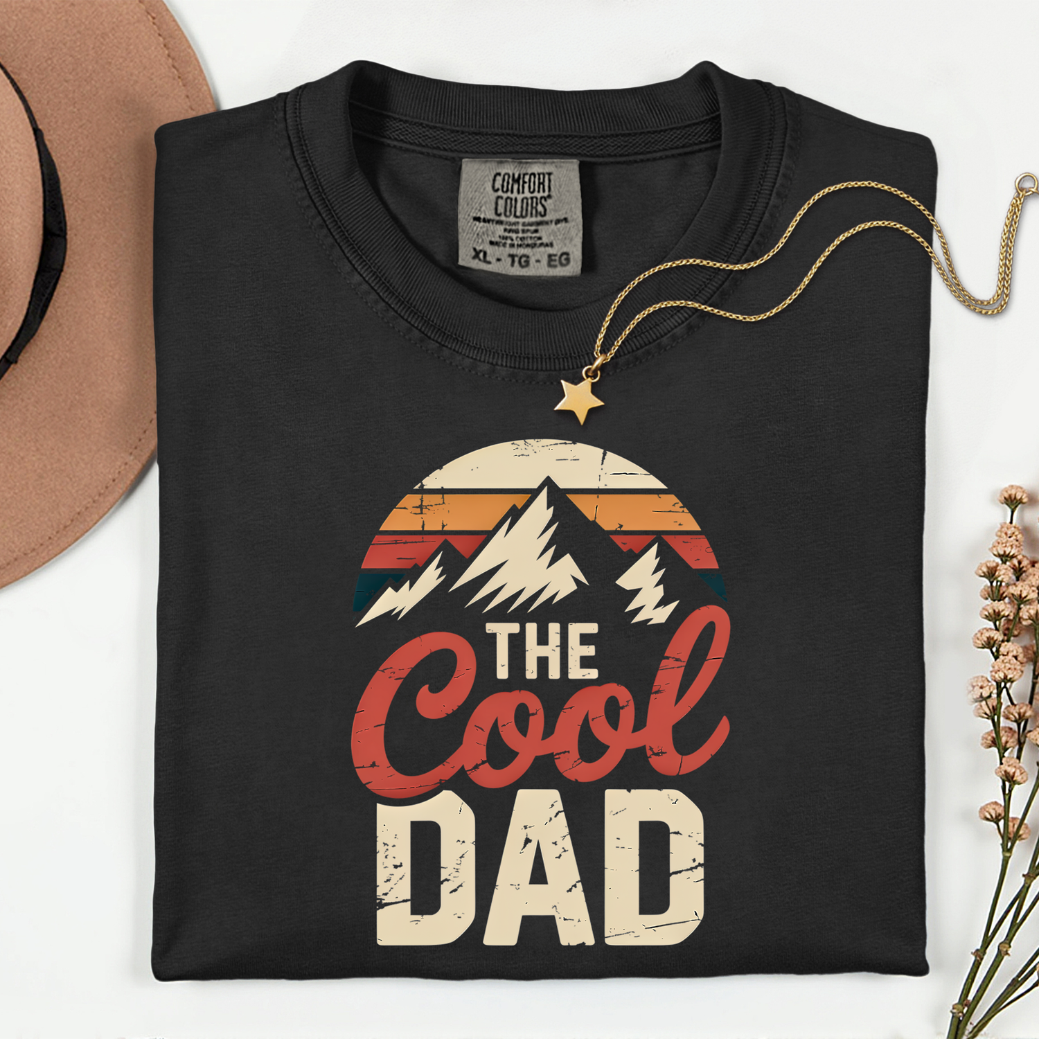 ADULT The Cool Dad Mountain DTF TRANSFER