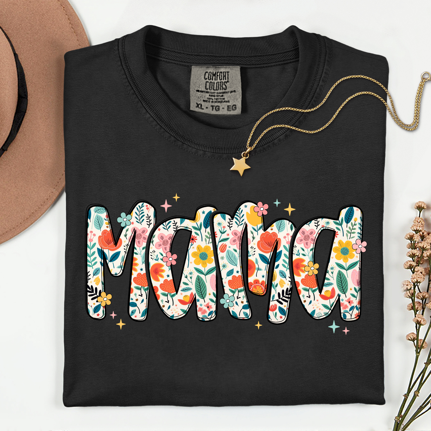 ADULT Mama Flowers DTF TRANSFER