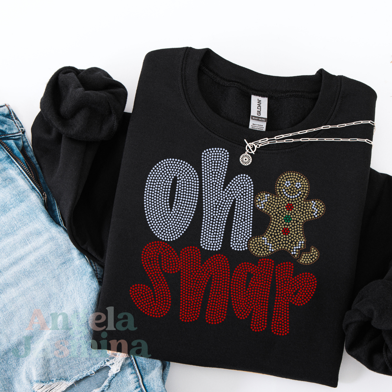 Oh Snap SPANGLE BLING Transfer