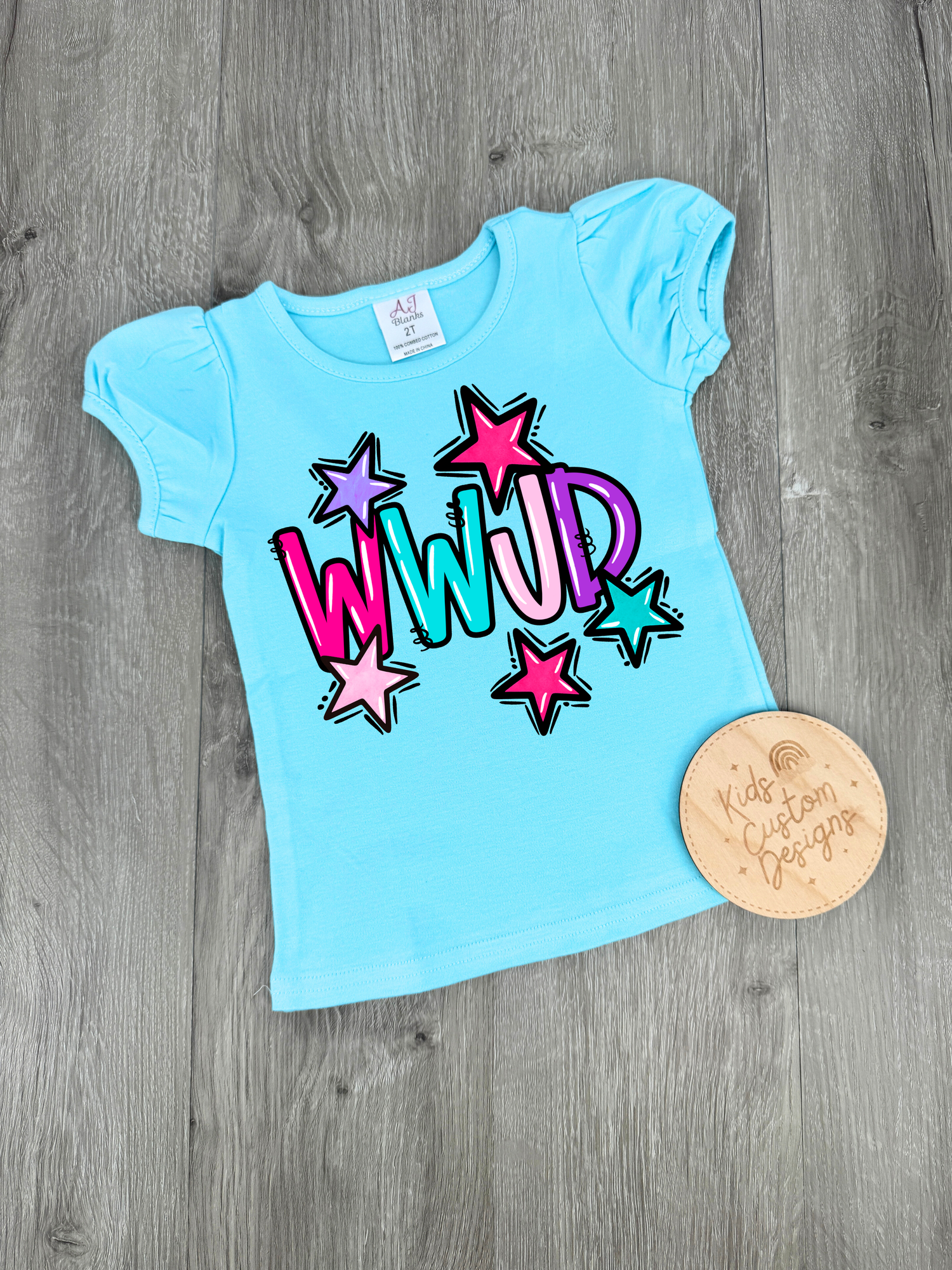 KIDS WWJD DTF TRANSFER