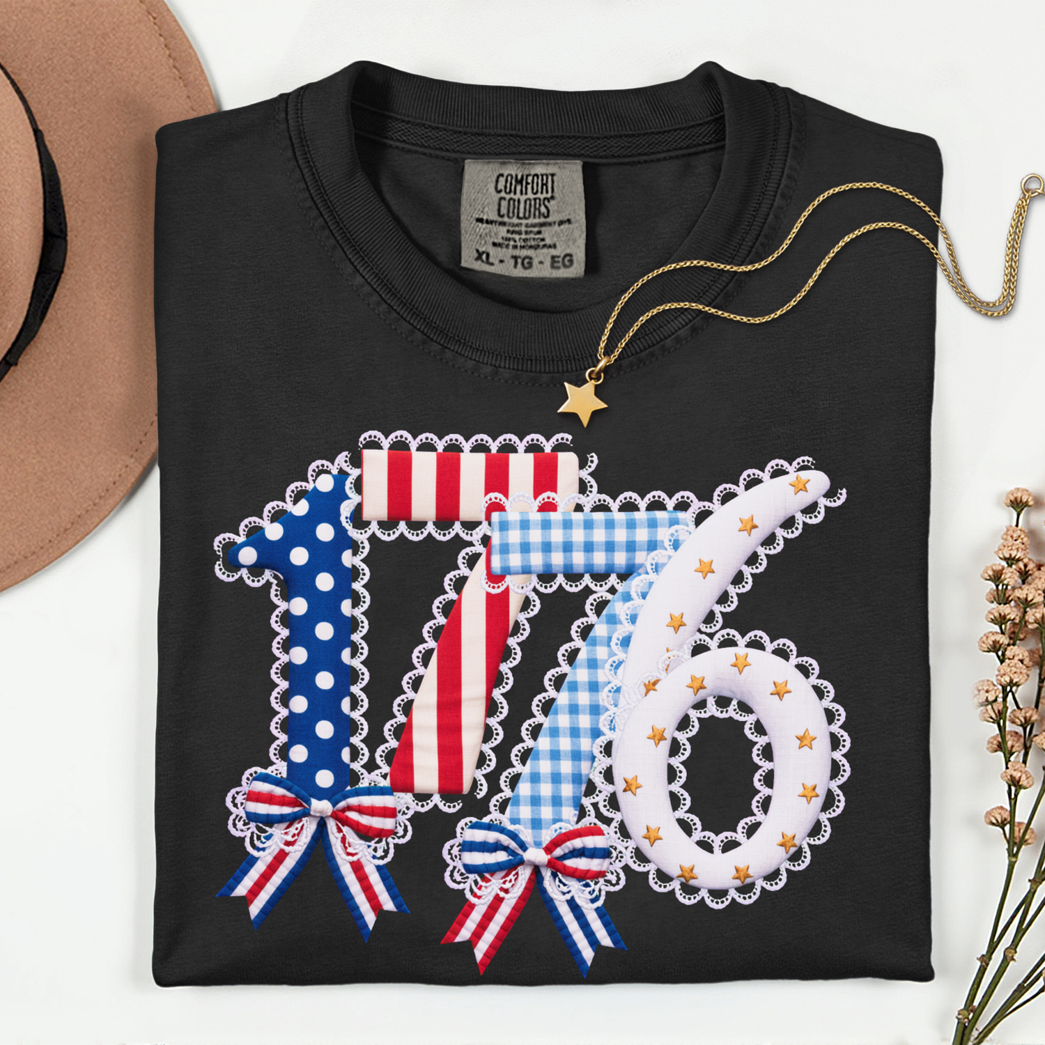 ADULT 1776 Bow DTF TRANSFER