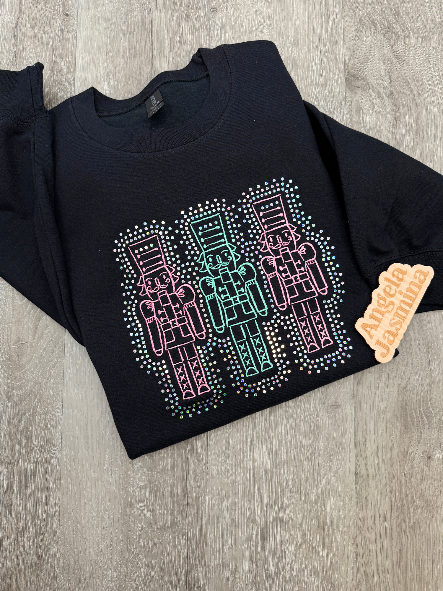 Nutcracker Embroidered & Bling Sweatshirt