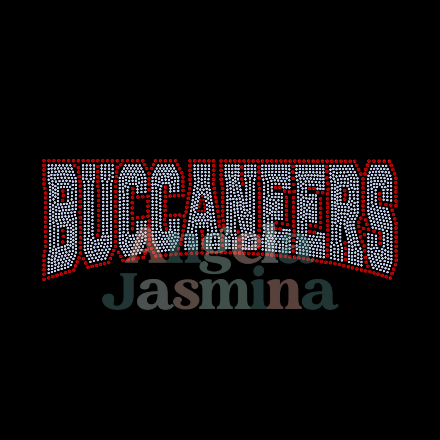 BUCCANEERS Curve SPANGLE Transfer