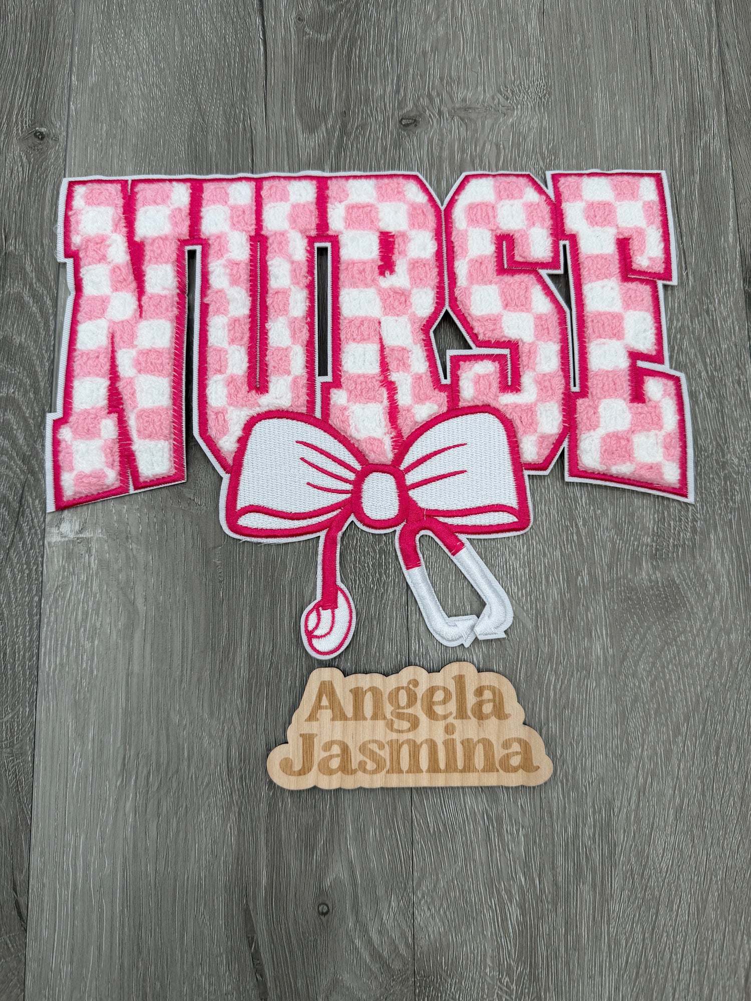 Nurse chenille  Patch