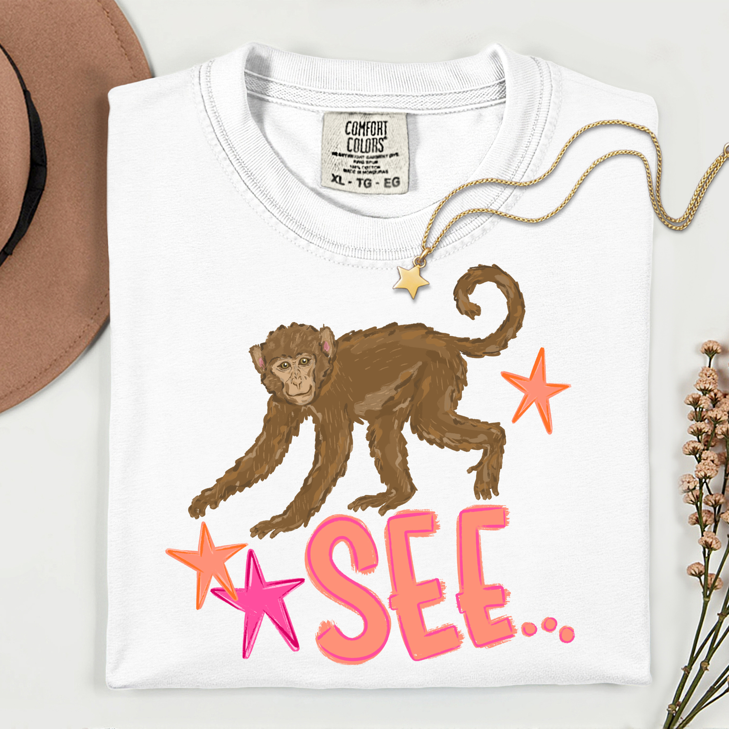 ADULT Monkey See DTF TRANSFER