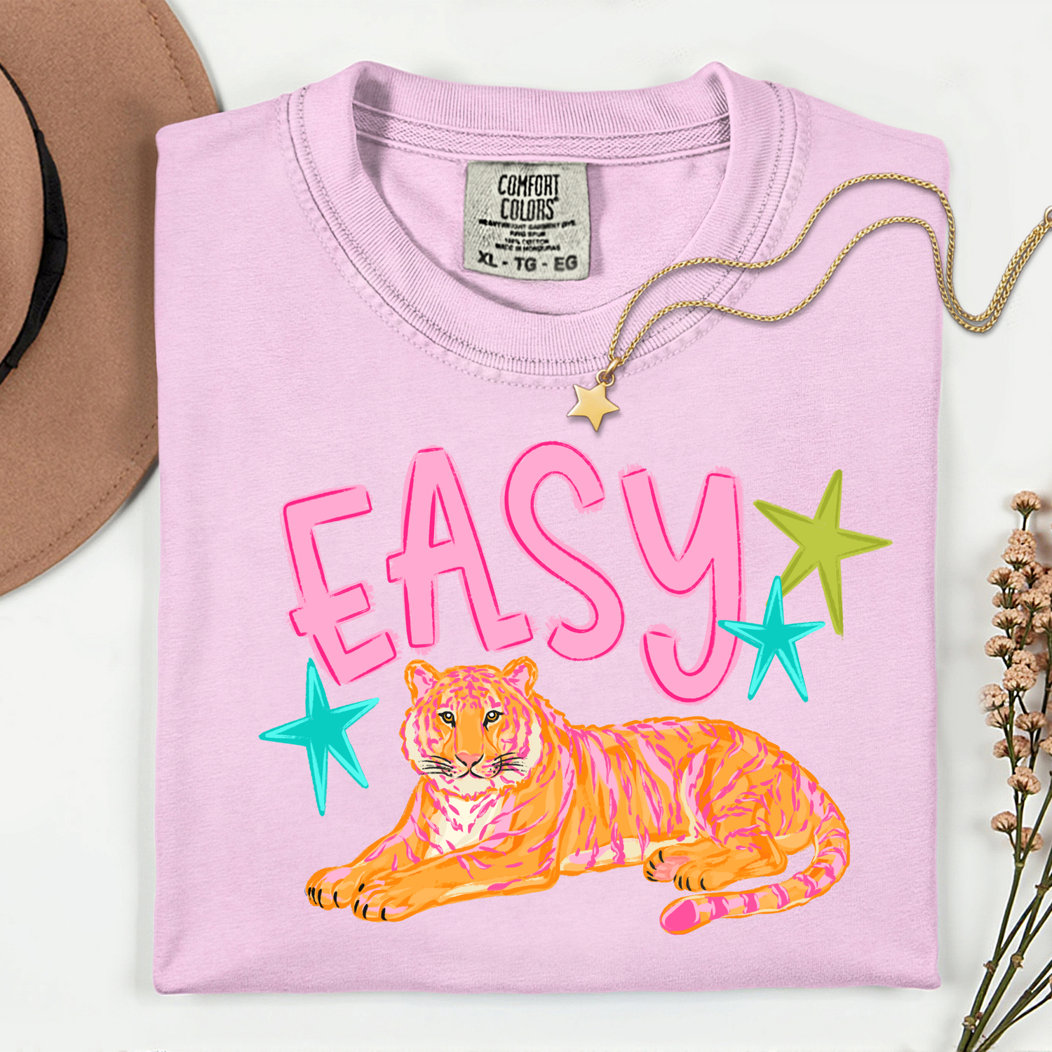 ADULT Easy Tiger DTF TRANSFER