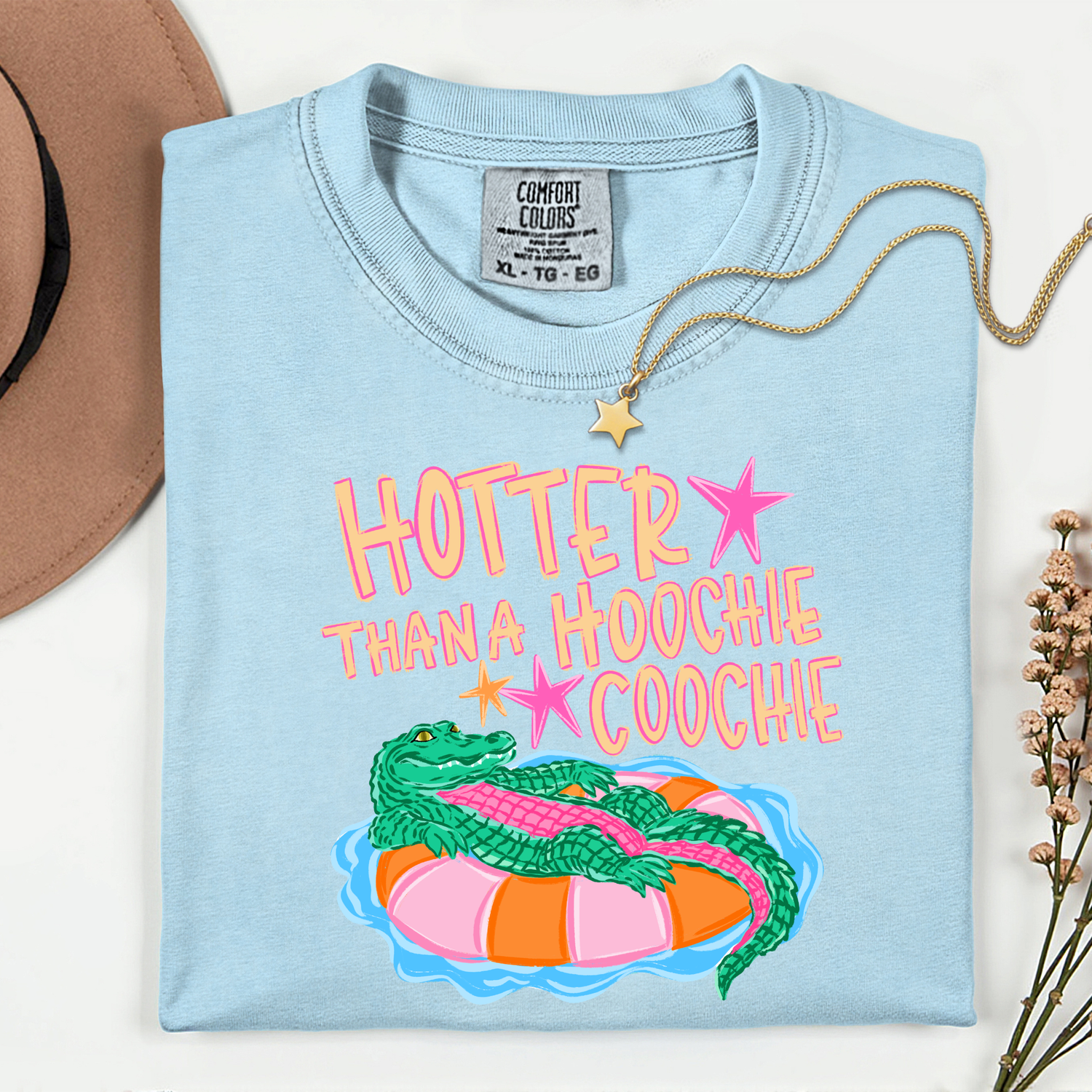 ADULT Hotter than a Hoochie Coochie DTF TRANSFER
