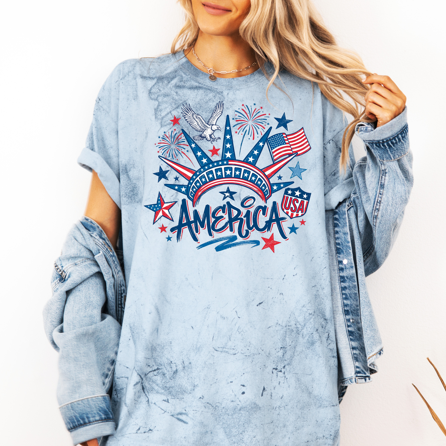 America Comfort Colors Tee