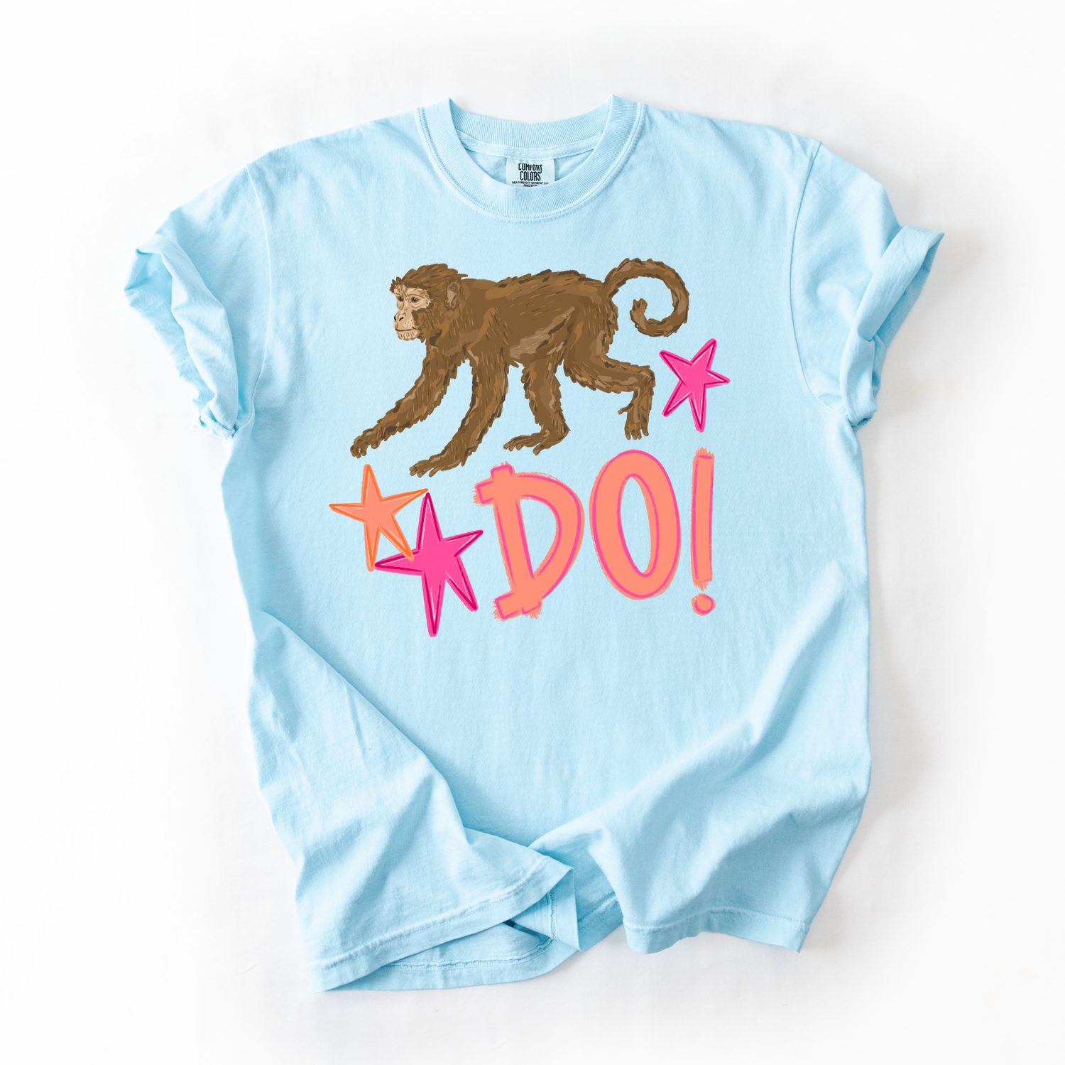 Monkey See Monkey Do Comfort Colors Tee
