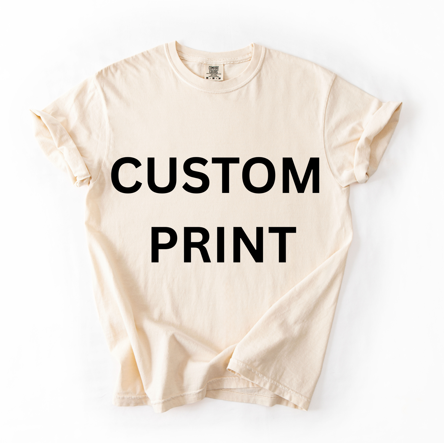 WHOLESALE Custom Print Comfort Colors Tee (6 Shirts)