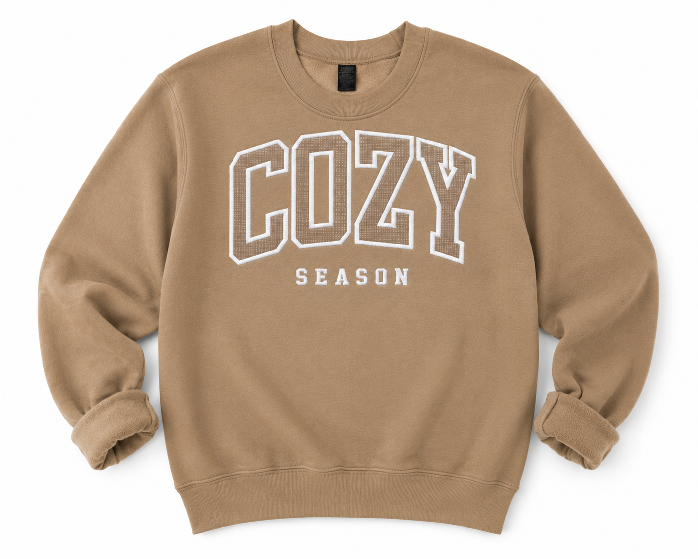 Cozy Season Embroidered Sweatshirt