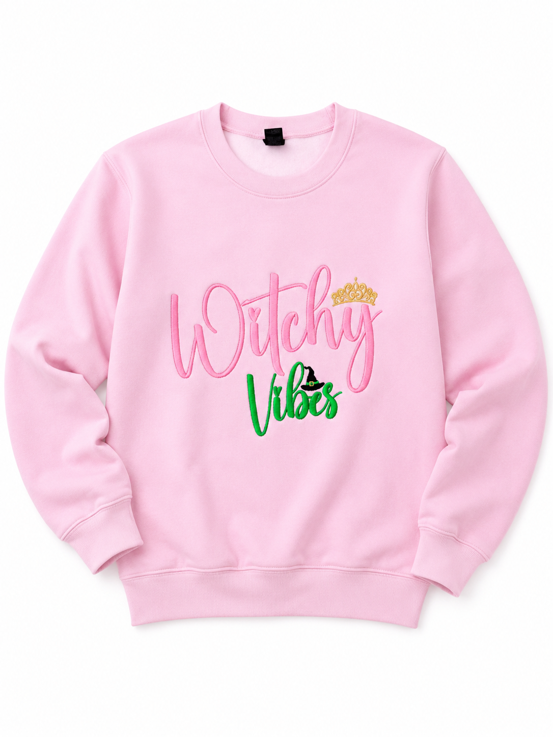 Witchy Vibes Embroidered Sweatshirt
