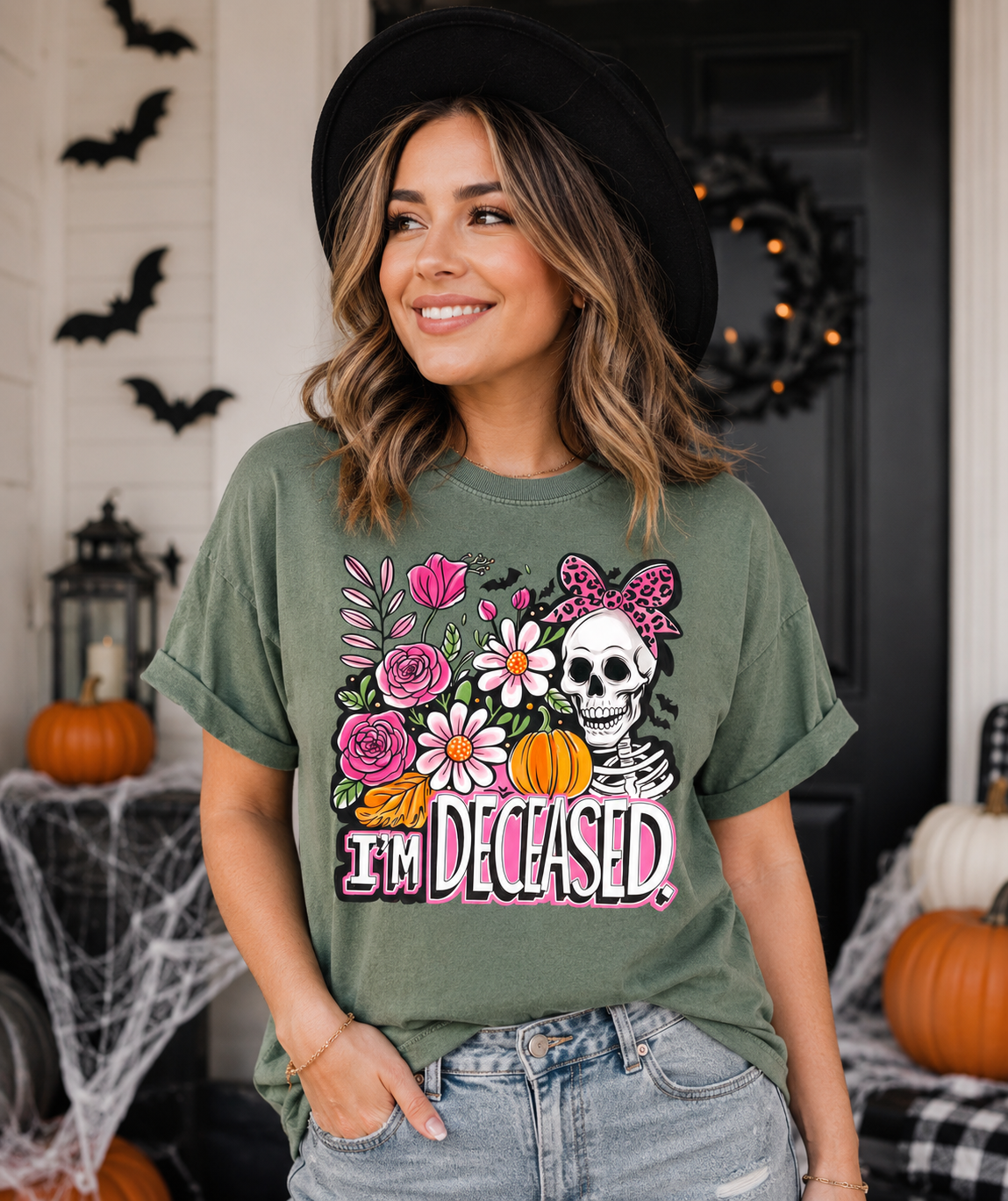 I'm Deceased Comfort Colors Tee