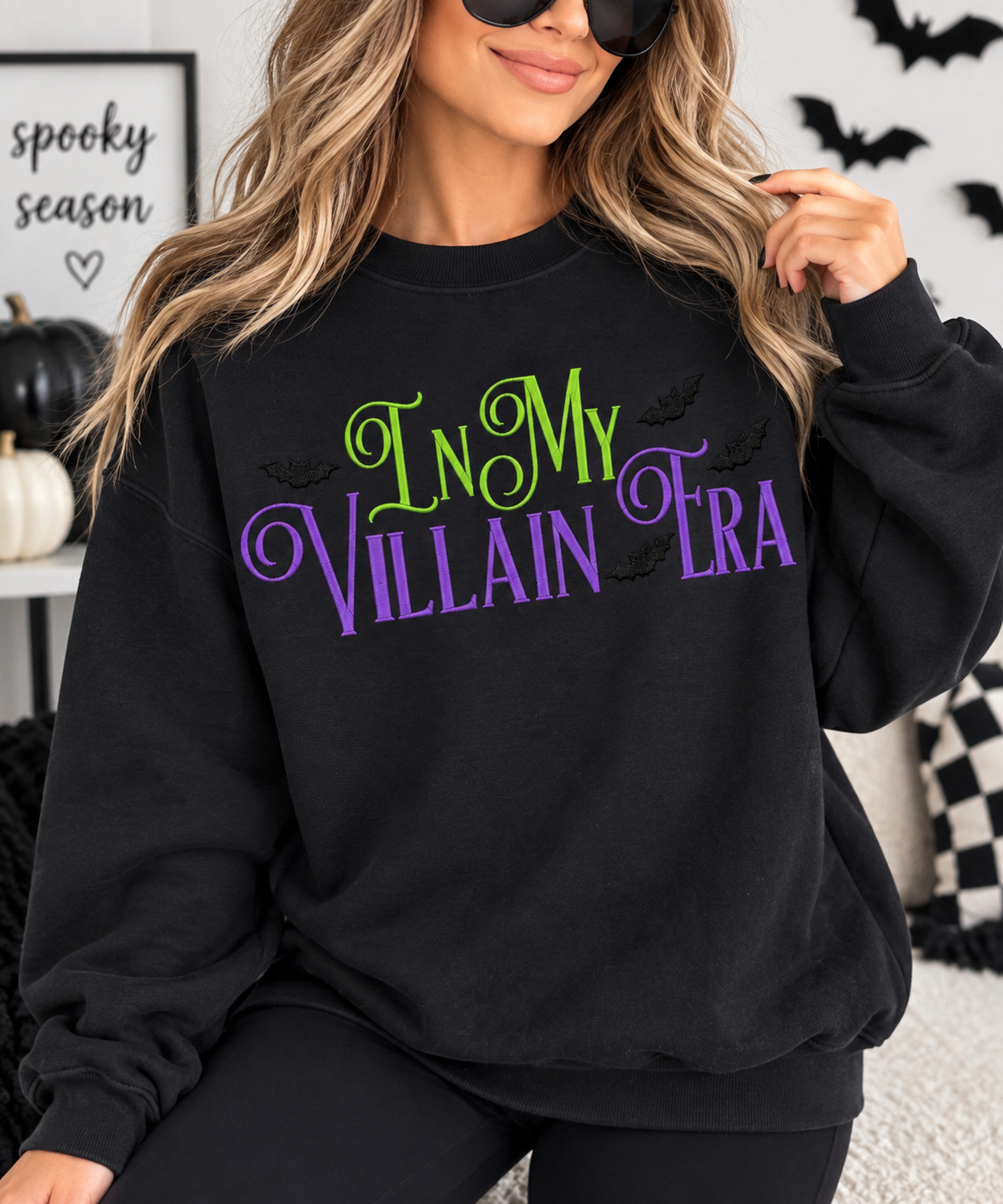 In My Villain Era Embroidered sweatshirt