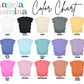 Embroidered Mama Script Left Chest Tee