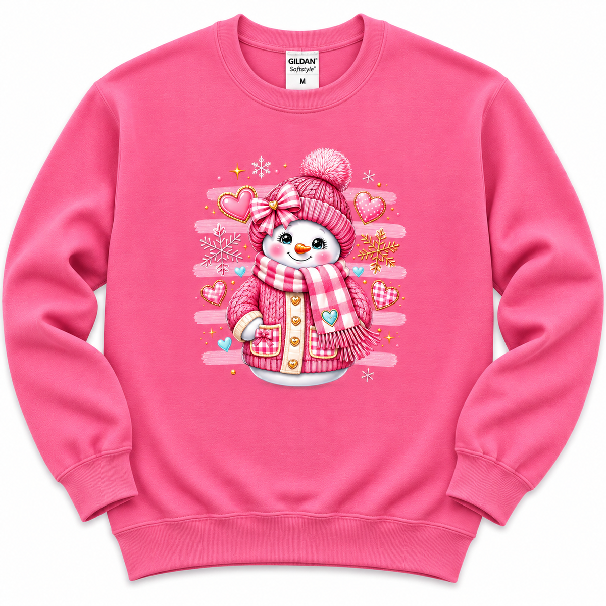 Pink Snowgirl sweatshirt