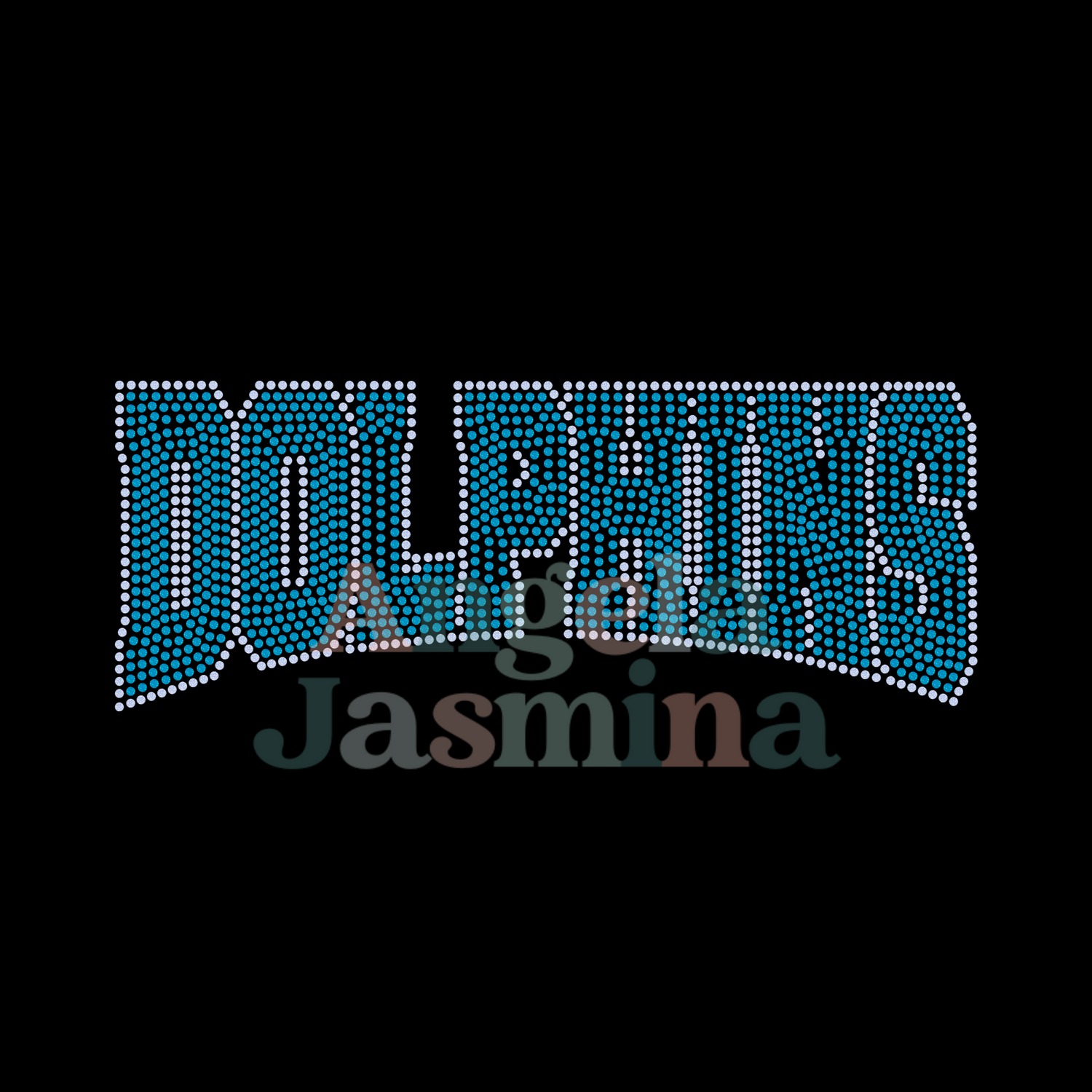 DOLPHINS Curve SPANGLE Transfer