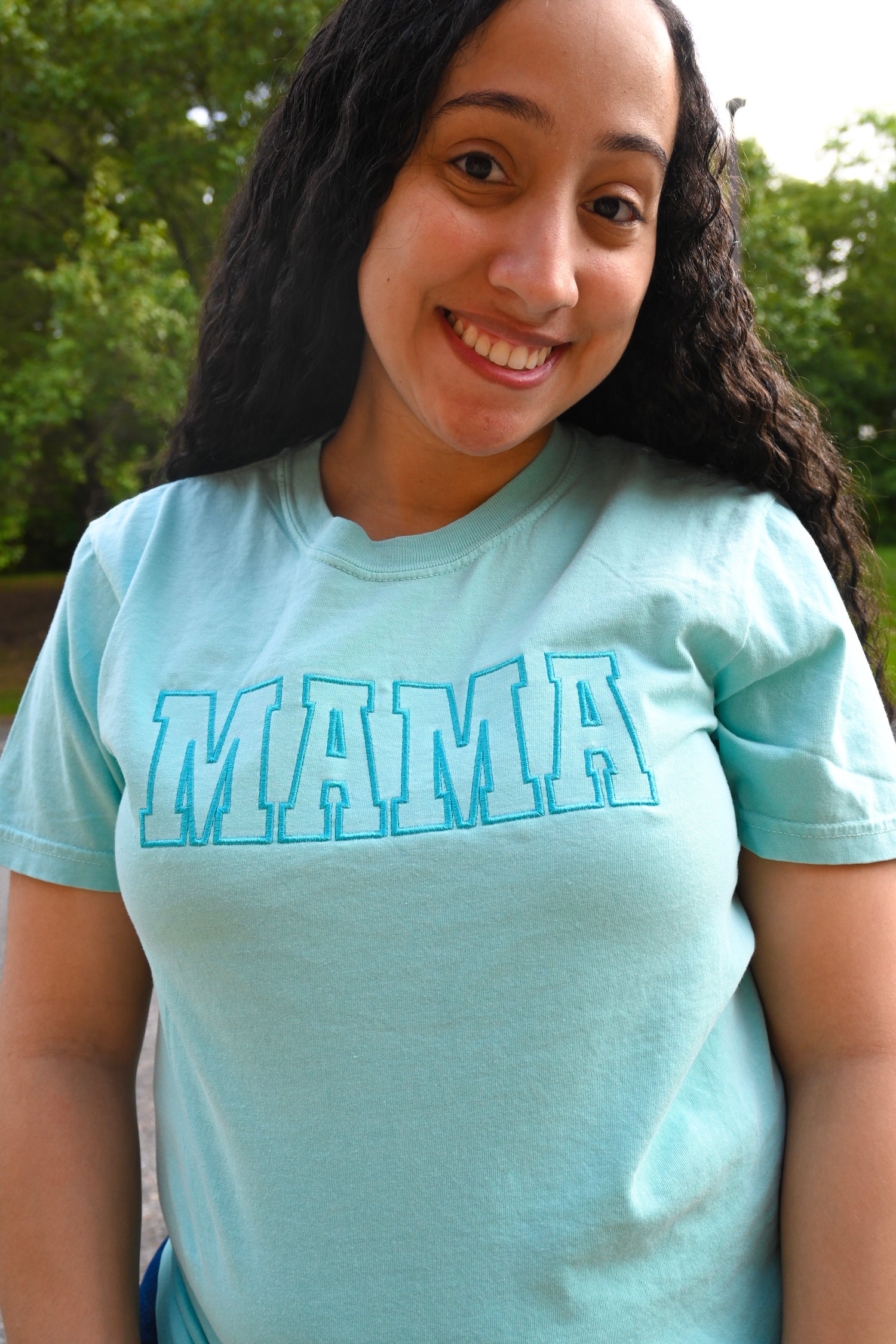 Chalky Mint MAMA Tee