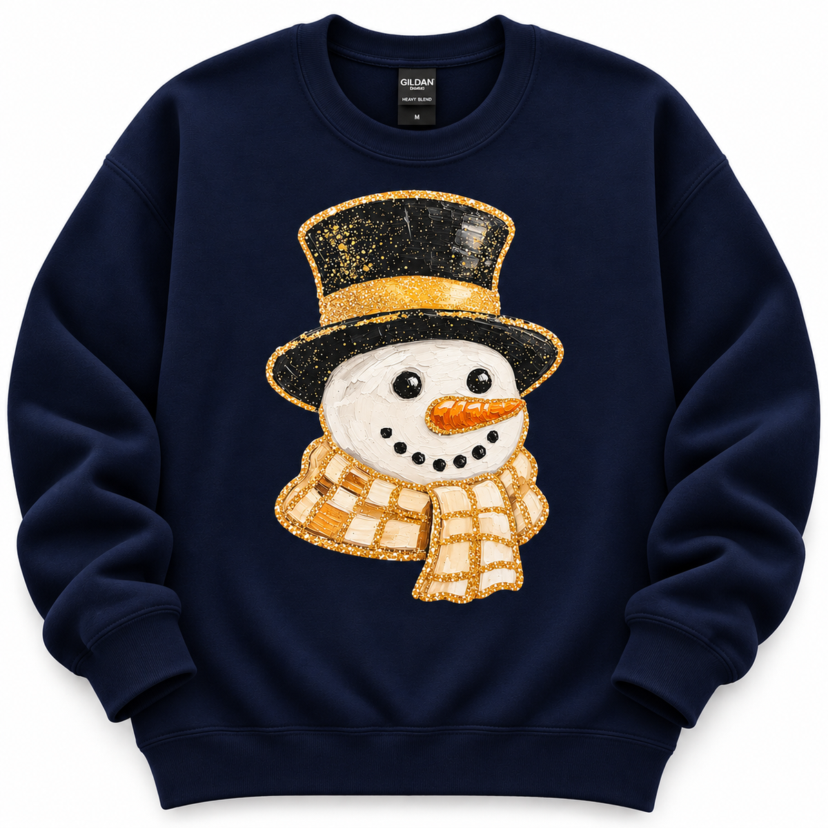 Navy Snowman sweatshirt
