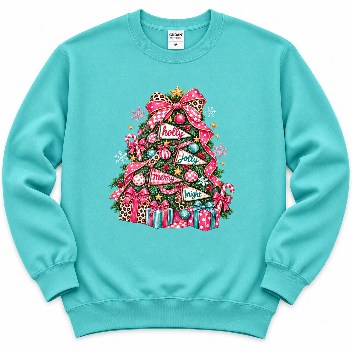 Peppermint Christmas Tree sweatshirt