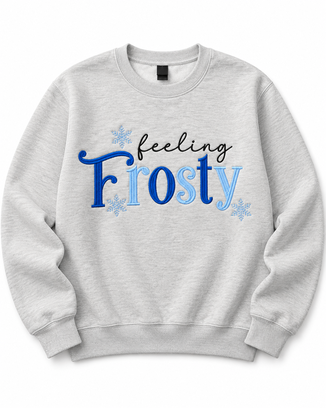 Feeling Frosty Embroidered sweatshirt