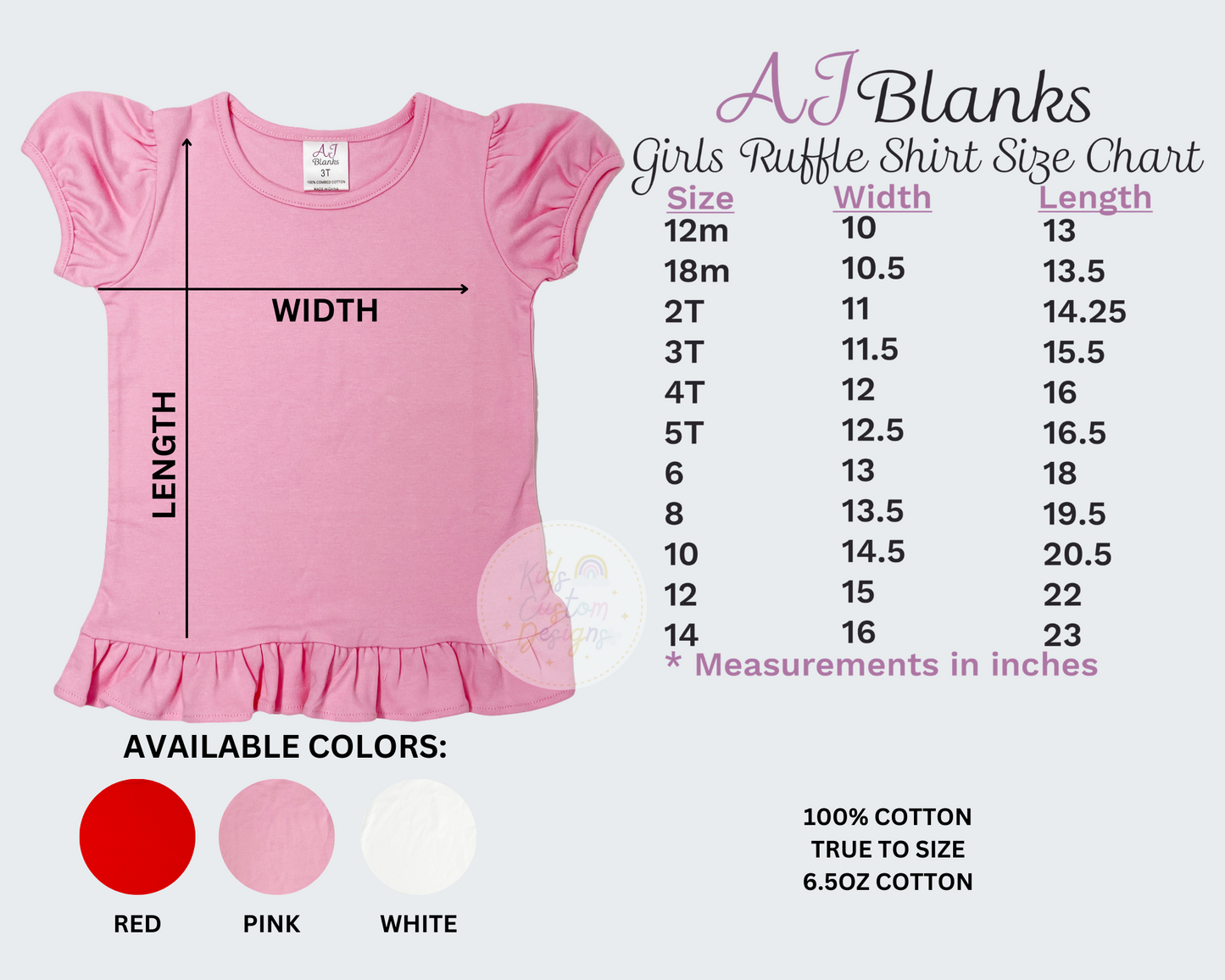 Monogram Me: Christmas Bow Ruffle Tee