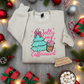Jolly & Caffeinated Embroidered Sweatshirt