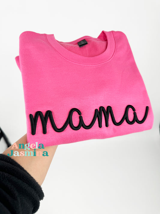 Mama Puff 3D Embroidered Sweatshirt