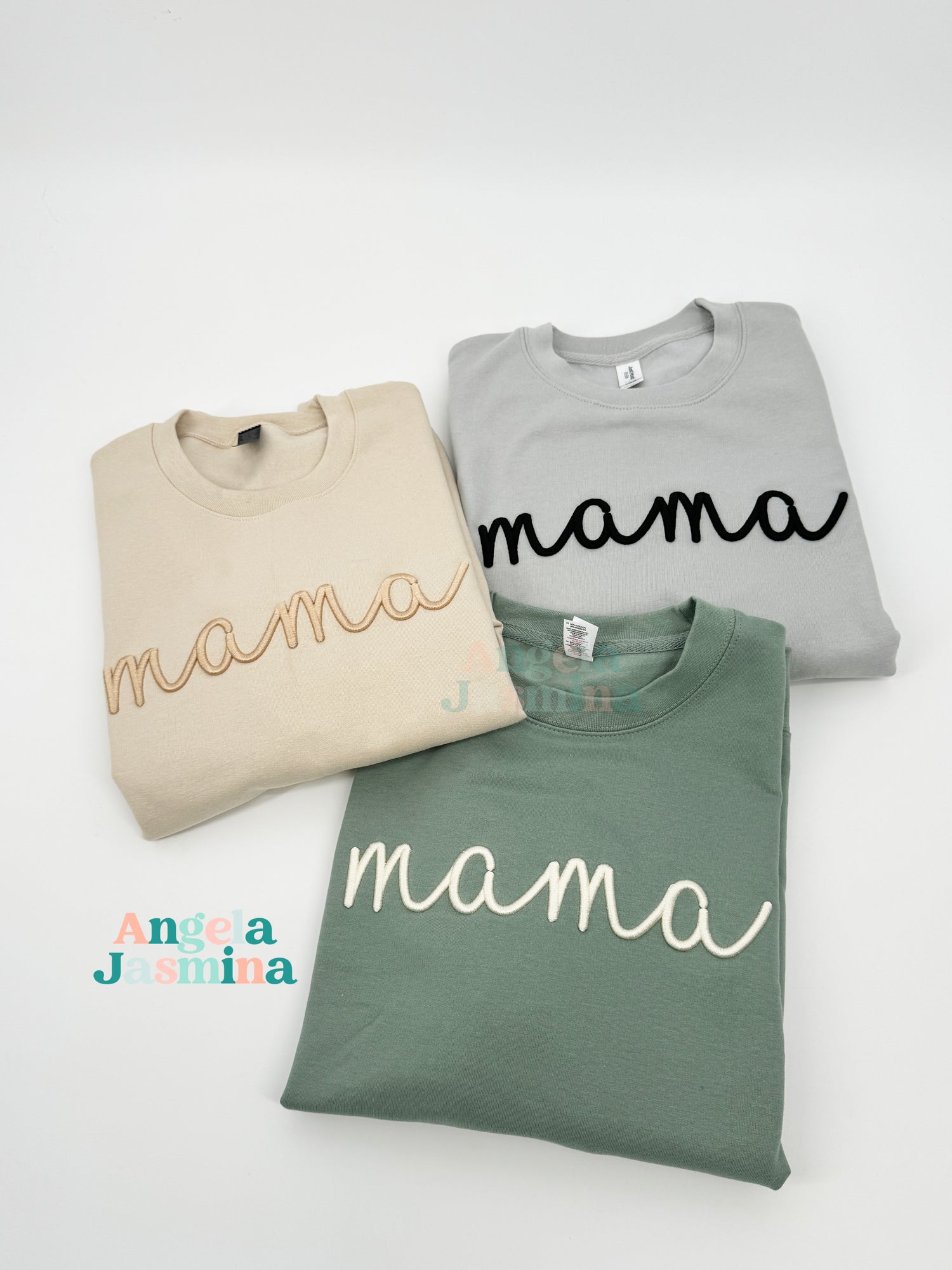 Mama Puff 3D Embroidered Sweatshirt