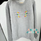 Custom Kids Name Bracelet Embroidered Sweatshirt