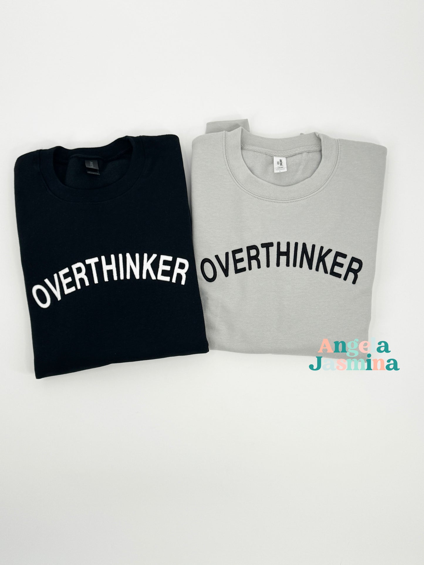Overthinker Embroidered Sweatshirt