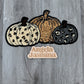 Pumpkins Chenille Patch