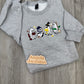Wizard Ghosts Embroidered Sweatshirt