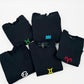 Zodiac 3D Embroidered Crewneck Sweatshirt