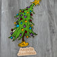 Crooked Christmas Tree Chenille Patch
