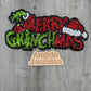 Merry Grinchmas Sequins Patch