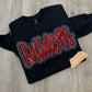 Custom Team Name  Embroidered & Bling Sweatshirt