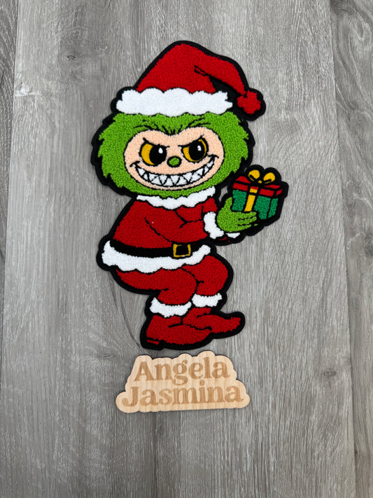 Labu Christmas Chenille  Patch