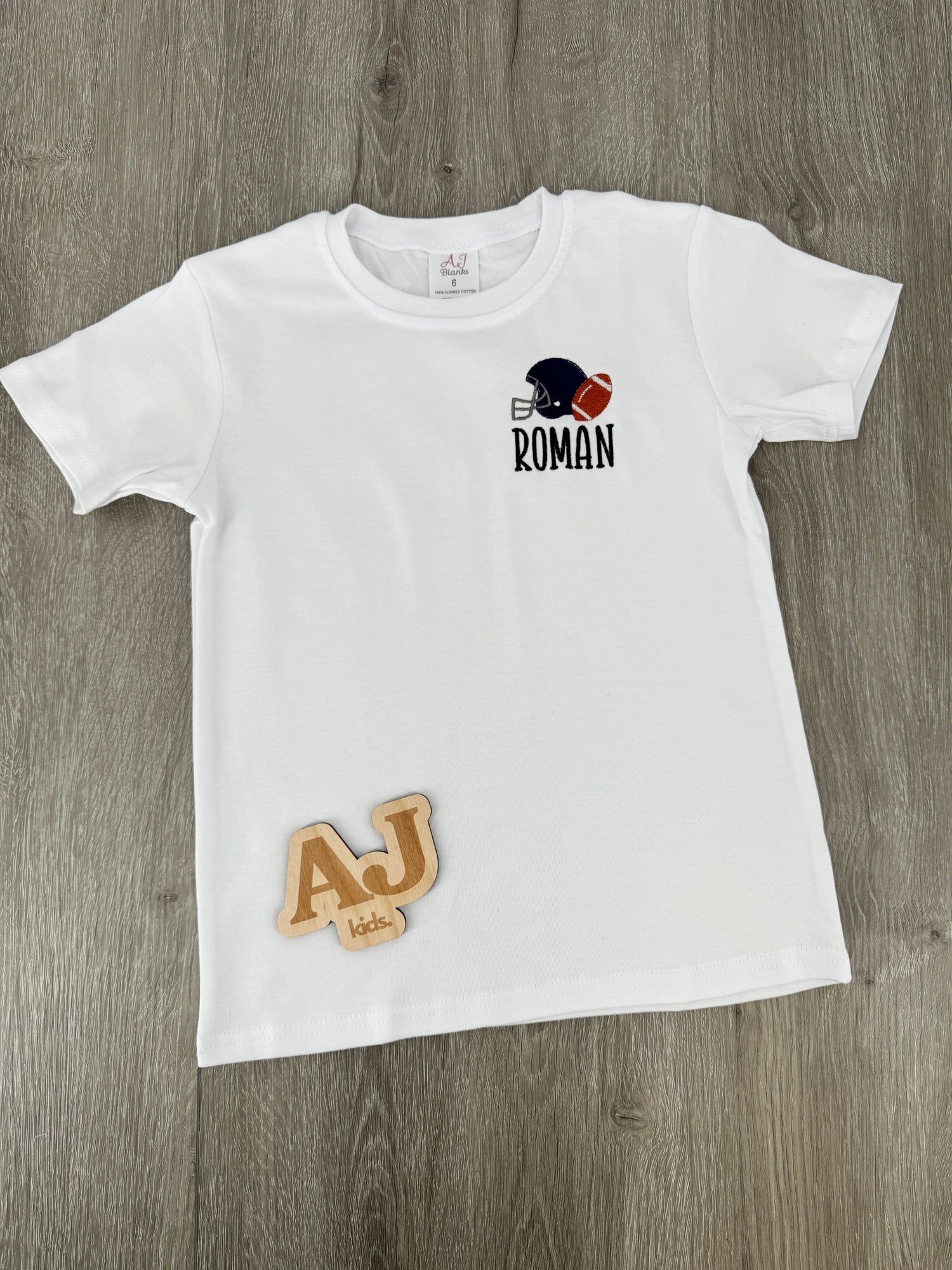 Monogram Me: Unisex Football Tee