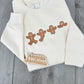 Eaten Gingerbread Embroidered Christmas sweatshirt