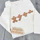 Eaten Gingerbread Embroidered Christmas sweatshirt