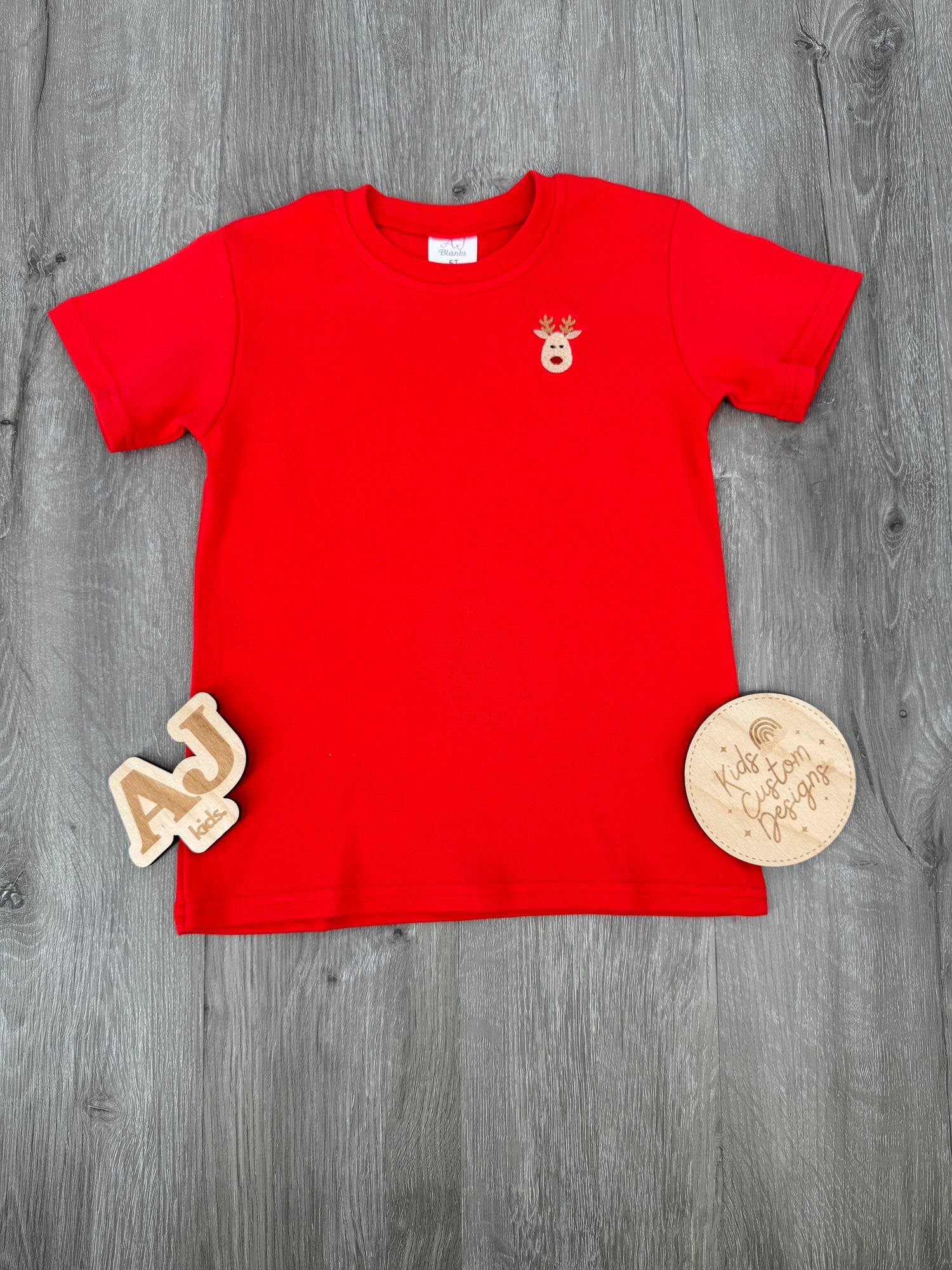 Unisex Embroidered Christmas 3 Shirt Bundle Set