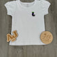Girls Embroidered Witch's Boot Shirt