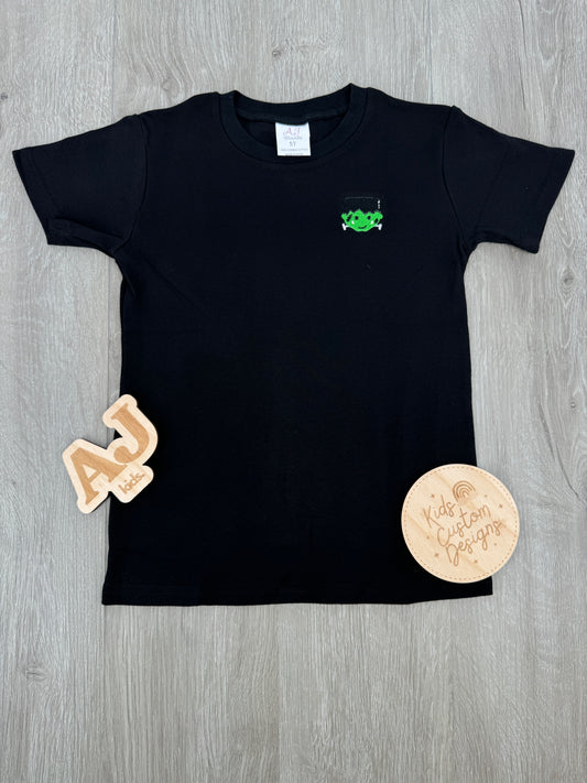 Unisex Embroidered Frankenstein Shirt