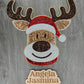 Reindeer Sequin Patch