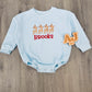 Personalized Reindeer Sweatshirt Bubble Romper