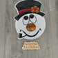 Snowman Sequin Patch